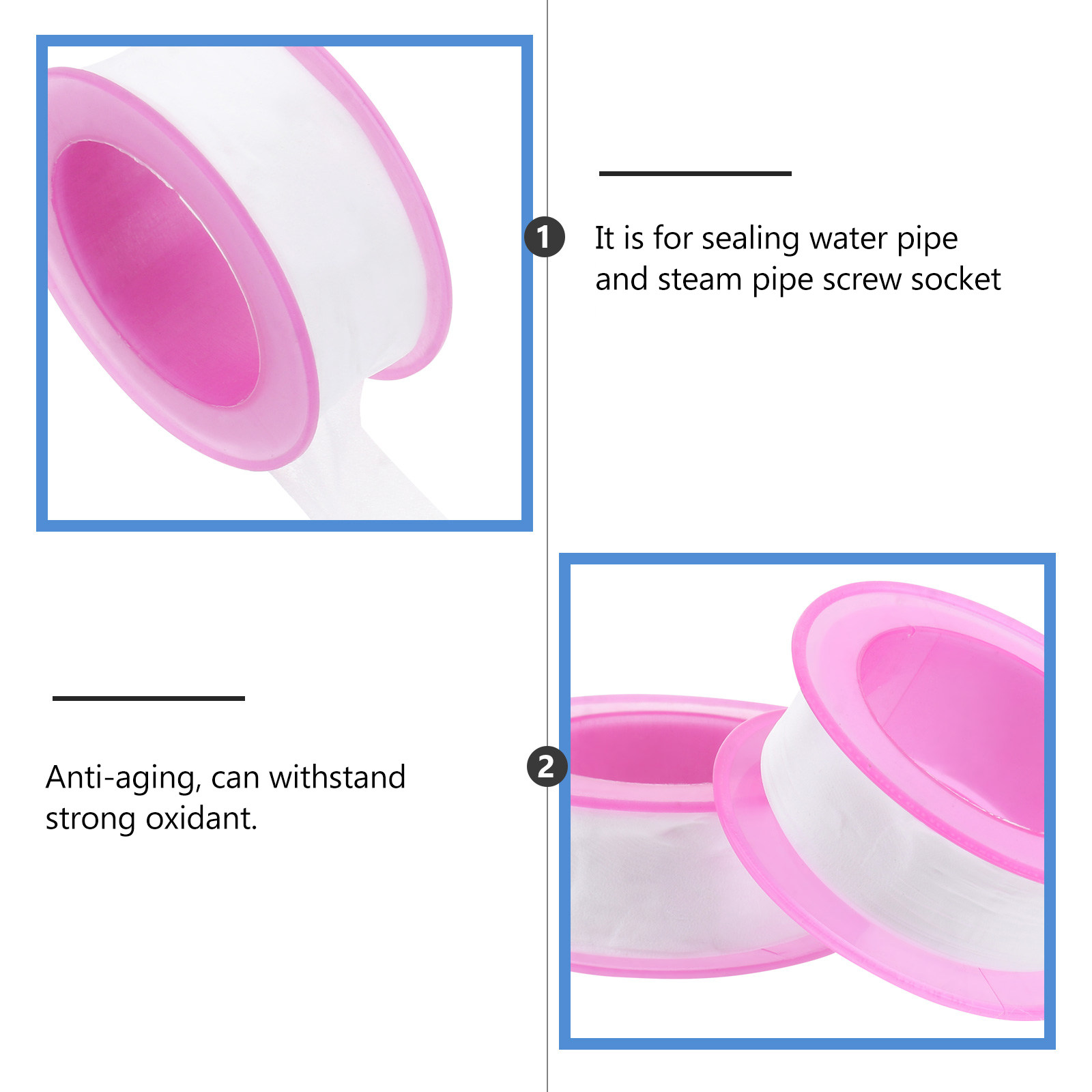 10 Gulung Pita Perekat Ulir PT - Ptfe Tape Thread ulasan dan harga