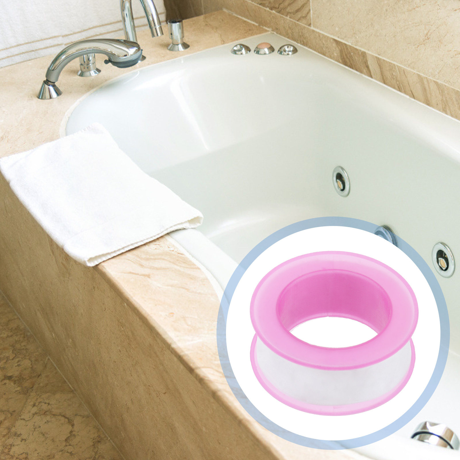 10 Gulung Pita Perekat Ulir PT - Ptfe Tape Thread ulasan dan harga
