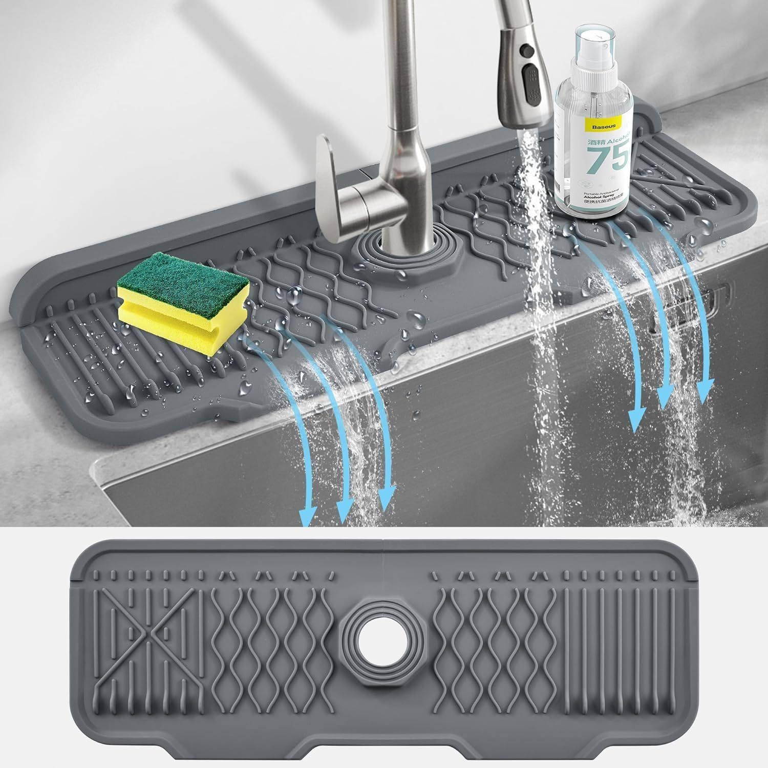 Alas Pelindung Percikan Keran  - Silicone Tap Washer ulasan dan harga